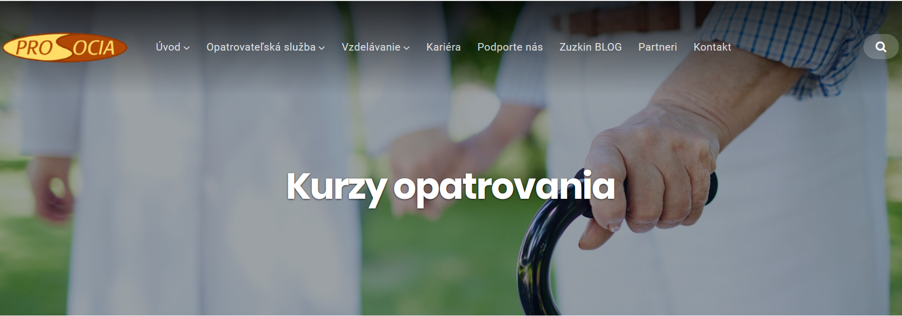 PROSOCIA - Kurzy opatrovania